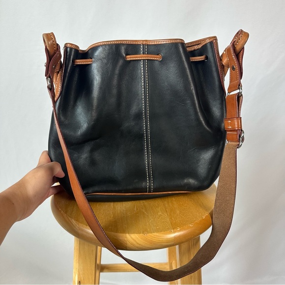 Dooney & Bourke Vintage Drawstring Shoulder Bag - Picture 2 of 7